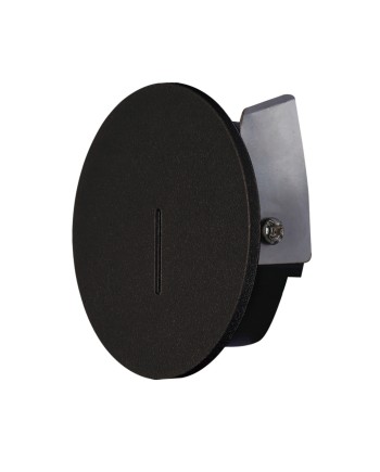 SOTAVENTO * BAÑADOR PARED LED 3W 3000K IP42 R NEGRO